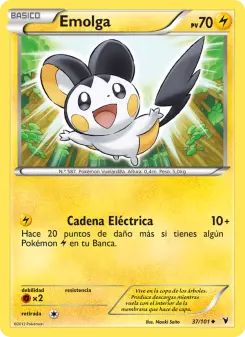 Emolga, Nobles Victorias 37