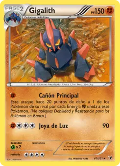 Gigalith, Nobles Victorias 61