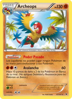 Archeops, Nobles Victorias 67