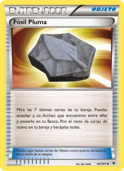 Fósil Pluma, Nobles Victorias 93