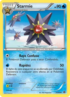 Starmie, Próximos Destinos 24
