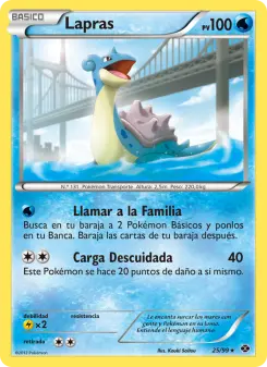 Lapras, Próximos Destinos 25