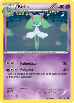 Kirlia, Próximos Destinos 56