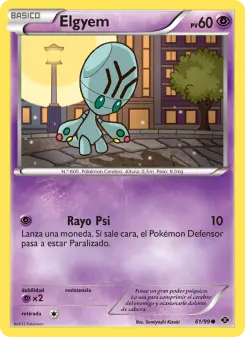 Elgyem, Próximos Destinos 61