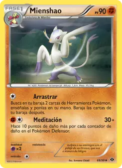 Mienshao, Próximos Destinos 68
