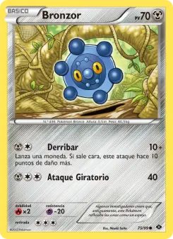 Bronzor, Próximos Destinos 75