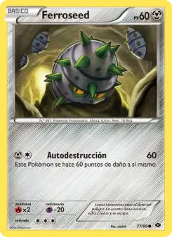 Ferroseed, Próximos Destinos 77