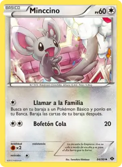 Minccino, Próximos Destinos 84