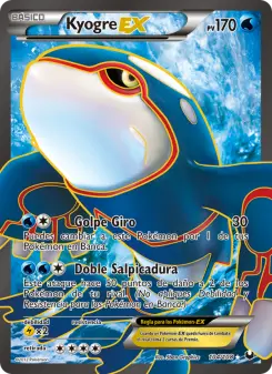 Kyogre-EX, Oscuros Exploradores 104