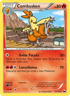 Combusken, Oscuros Exploradores 16