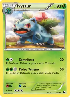 Ivysaur, Oscuros Exploradores 2