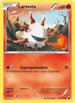 Larvesta, Oscuros Exploradores 21
