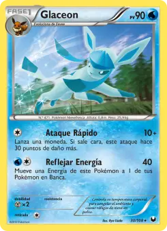 Glaceon, Oscuros Exploradores 30