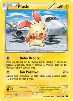 Plusle, Oscuros Exploradores 39