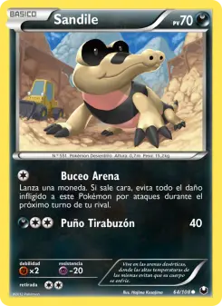 Sandile, Oscuros Exploradores 64