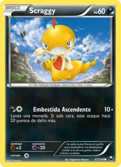 Scraggy, Oscuros Exploradores 67
