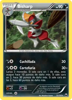 Bisharp, Oscuros Exploradores 72