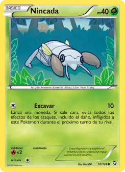 Nincada, Dragones Majestuosos 10