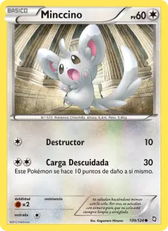 Minccino, Dragones Majestuosos 109