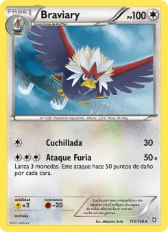 Braviary, Dragones Majestuosos 112