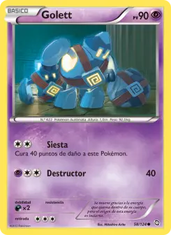 Golett, Dragones Majestuosos 58