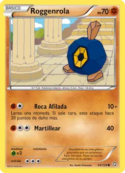 Roggenrola, Dragones Majestuosos 65