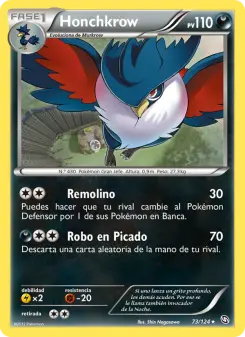 Honchkrow, Dragones Majestuosos 73