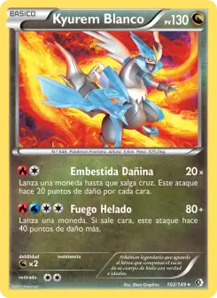 Kyurem Blanco, Fronteras Cruzadas 102