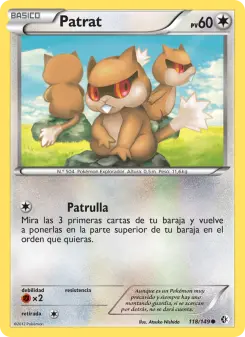 Patrat, Fronteras Cruzadas 118