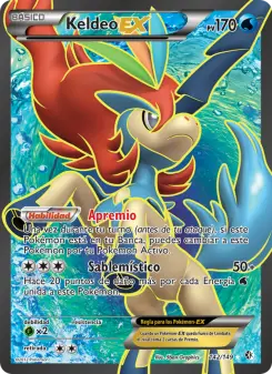 Keldeo-EX, Fronteras Cruzadas 142