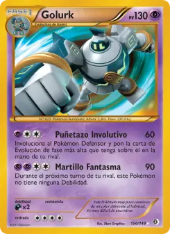 Golurk, Fronteras Cruzadas 150