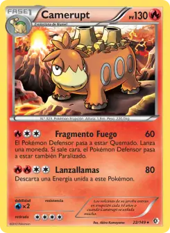 Camerupt, Fronteras Cruzadas 22