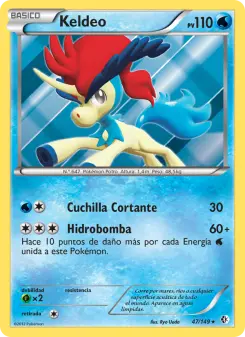 Keldeo, Fronteras Cruzadas 47