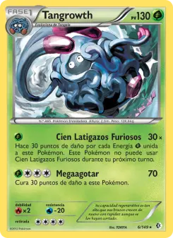 Tangrowth, Fronteras Cruzadas 6