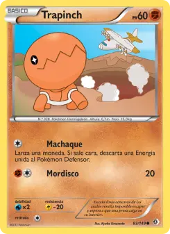 Trapinch, Fronteras Cruzadas 83