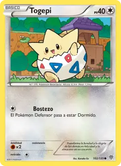 Togepi, Tormenta Plasma 102