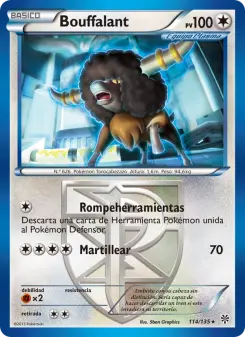 Bouffalant, Tormenta Plasma 114