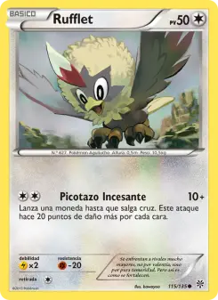 Rufflet, Tormenta Plasma 115