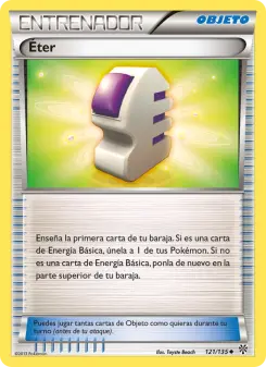 Éter, Tormenta Plasma 121