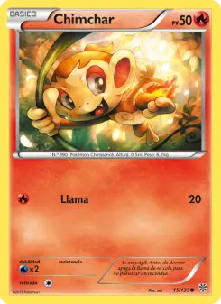 Chimchar, Tormenta Plasma 15