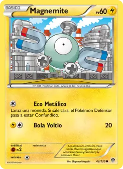 Magnemite, Tormenta Plasma 42