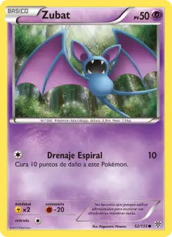Zubat, Tormenta Plasma 52