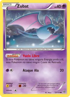 Zubat, Tormenta Plasma 53
