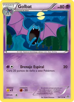 Golbat, Tormenta Plasma 54