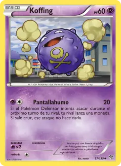 Koffing, Tormenta Plasma 57