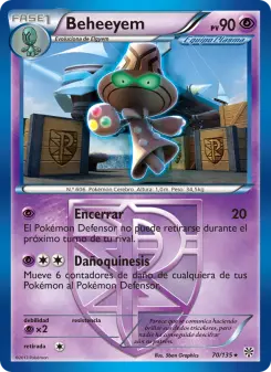 Beheeyem, Tormenta Plasma 70