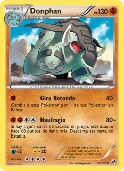 Donphan, Tormenta Plasma 72