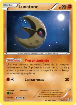 Lunatone, Tormenta Plasma 73