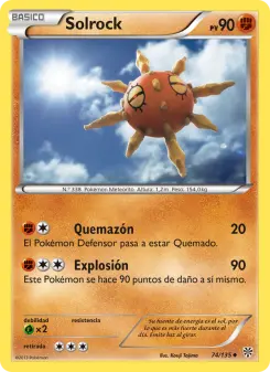 Solrock, Tormenta Plasma 74