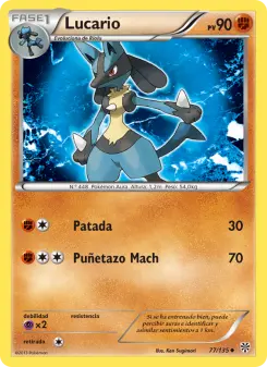 Lucario, Tormenta Plasma 77
